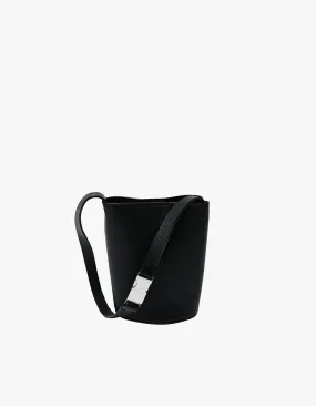 Adjustable Bucket Bag - Black