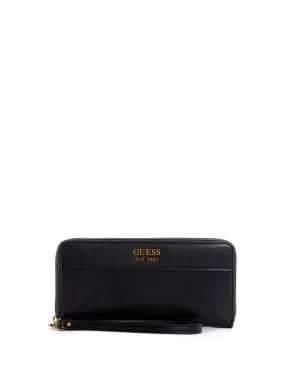 Black Katey Large Wallet