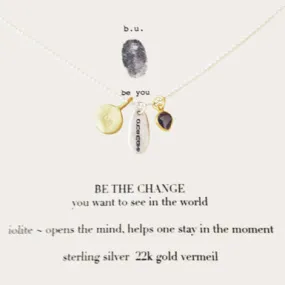 b.u. Be The Change Necklace