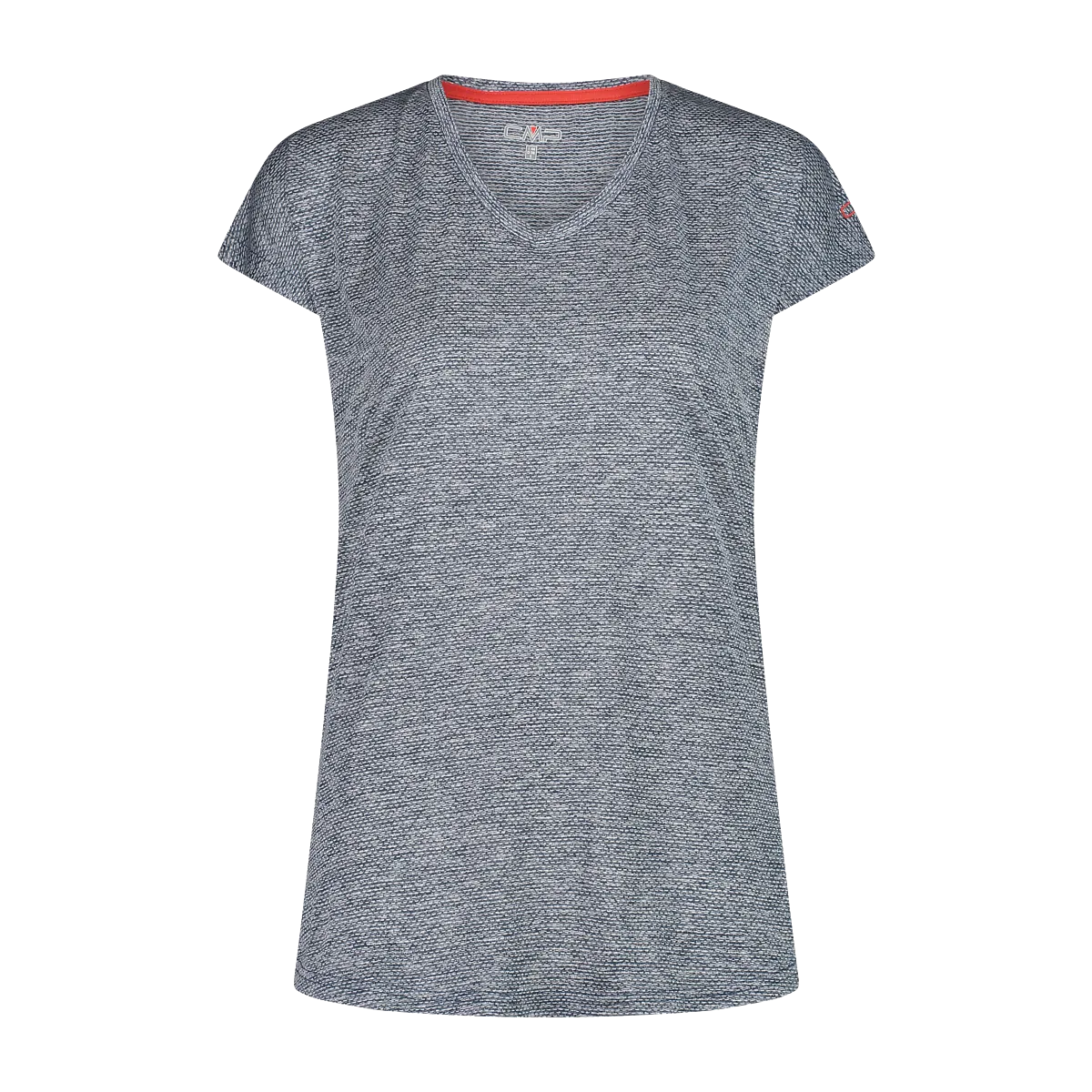 CMP T-shirt in light scollo V melange da trekking Donna