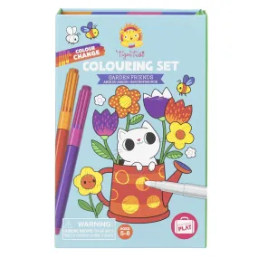 Colour Change Colouring Set - Garden Friends