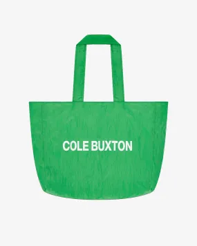 CRINKLE NYLON TOTE BAG