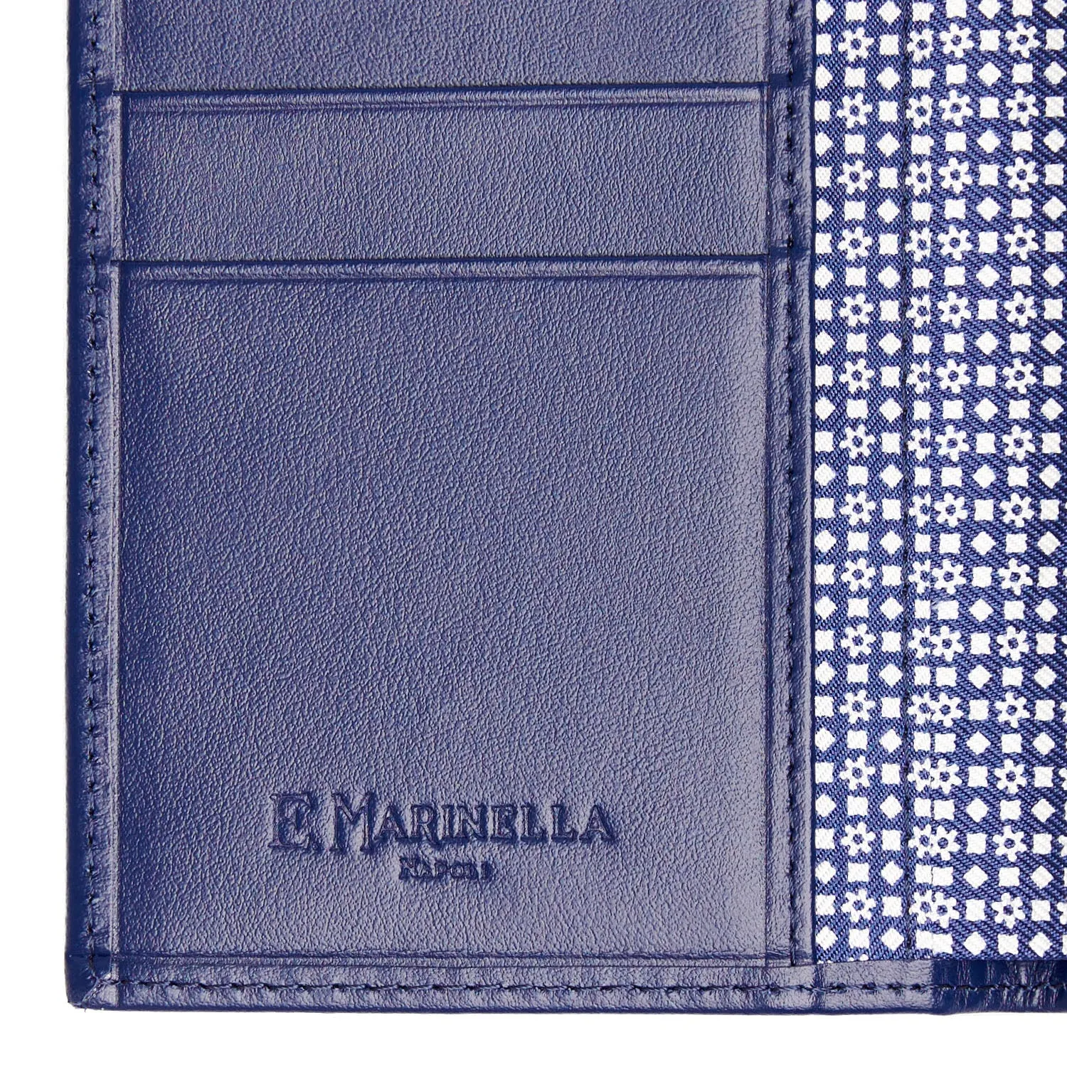 DARK BLUE VERTICAL WALLET