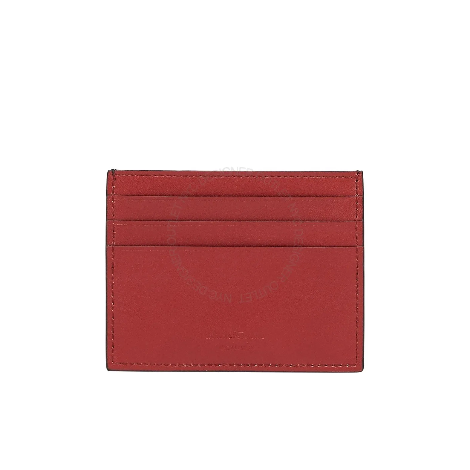 Premium Ferragamo Leather Card Wallet - Compact and Stylish