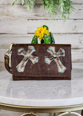 Gator Cowhide Cross Wallet