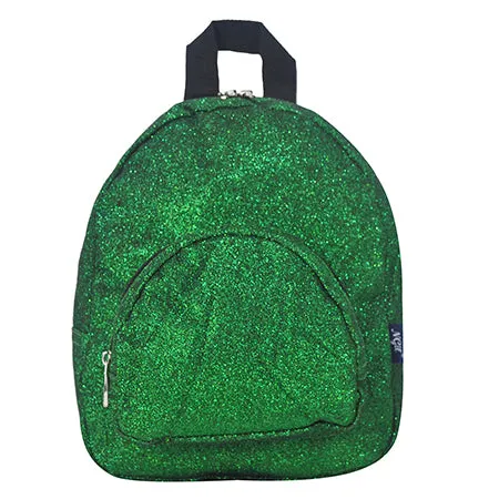 Green Glitter NGIL Mini Backpack