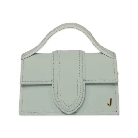 JACQUEMUS LE PETIT BAMBINO HANDBAG IN PALE BLUE