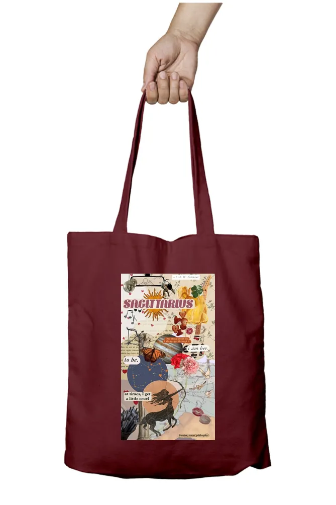 Sagittarius Zodiac Tote Bag