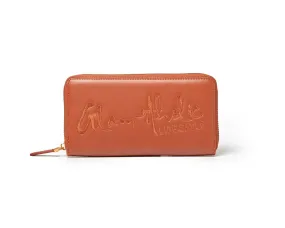 SIGNATURE LOGO STANDARD WALLET BROWN