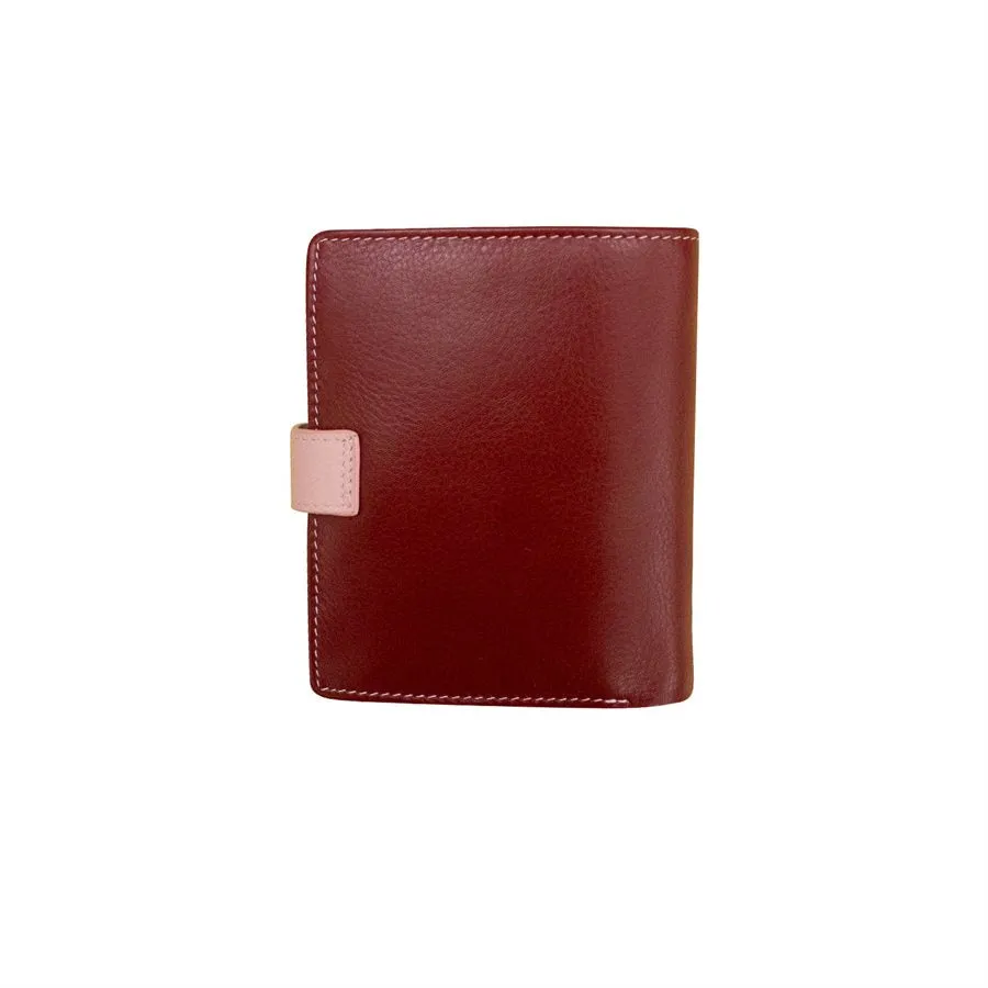 Small Wallet- Merlot Blush