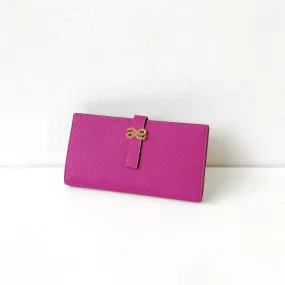 TIMELESS WALLET TOGO LONG FUCHSIA