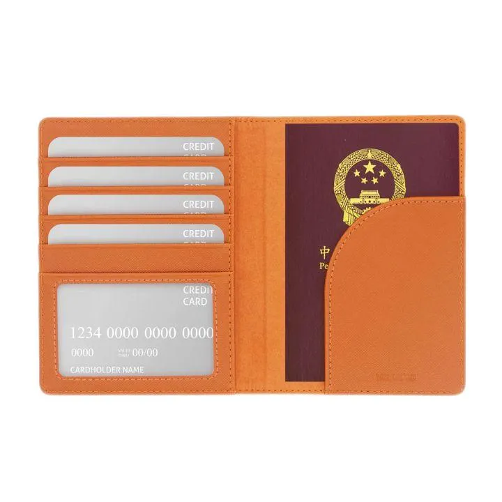 VOKAMO Travel Wallet Passport Holder Card Wallet For Men & Women